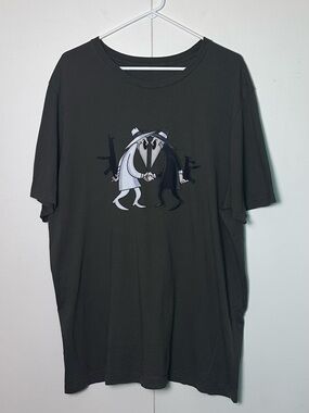 HK Spy vs Spy Tee - Olive - 2XL